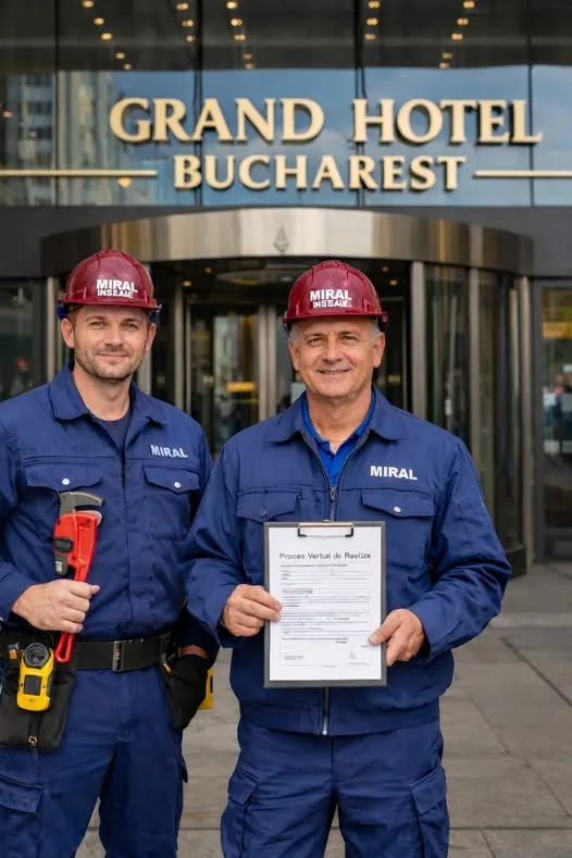 Revizie tehnică periodică instalație de gaze - Grand Hotel Bucharest